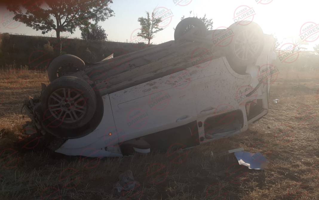 Konya’da aynı yolda bir kaza daha! Can pazarı yaşandı 8